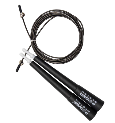 Power System švihadlo CROSSFIT JUMP ROPE Černé