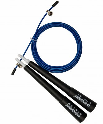 Power System švihadlo CROSSFIT JUMP ROPE Modré