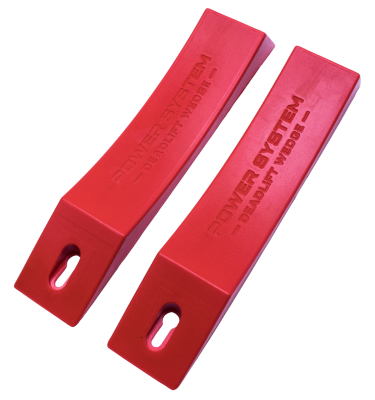 Power System klíny na deadlift DEADLIFT WEDGE Červené 2ks