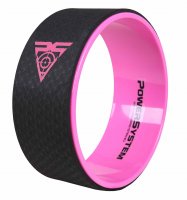 Power System jóga válec YOGA WHEEL PRO Růžový