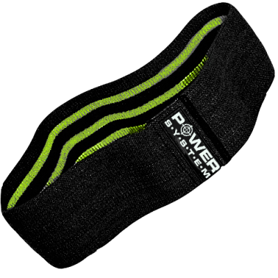 Power System posilovací guma BOOTY BAND LEVEL 2 Zelená