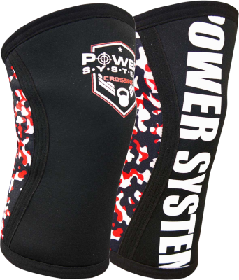 Power System Kolenní bandáž KNEE SLEEVES vel. S/M 2 ks