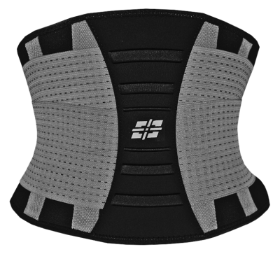 Power System Tvarující a zeštíhlovací pás WAIST SHAPER šedý vel. S/M