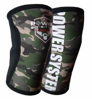 Power System kolenní bandáž KNEE SLEEVES CAMO vel.S/M 2ks