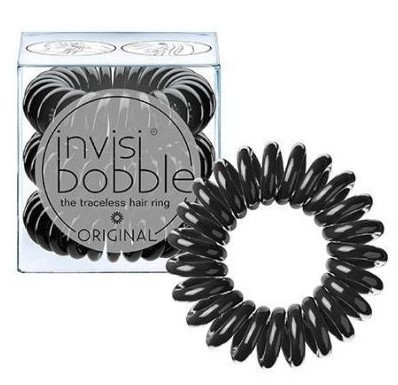 invisibobble Original gumičky do vlasů 3 ks True Black 3 ks