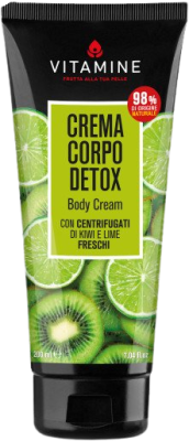 Vitamine Detox Tělový krém kiwi a limetka 200ml Vitamine Detox Tělový krém kiwi a limetka 200ml