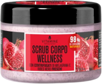 Vitamine Wellness Tělový peeling granátové jablko a černý rybíz 200ml Vitamine Wellness Tělový peeling granátové jablko a černý rybíz 200ml