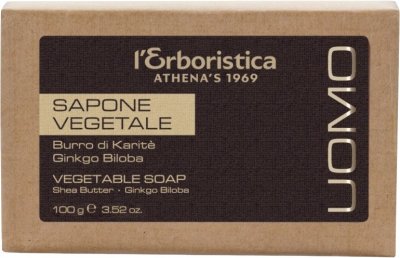 Erboristica Uomo mýdlo tuhé s Ginkgo bilobou 100 g