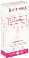 Intimed Ovulation hLH dipStick ovulační test pro domácí použití s kalíšky 6 ks