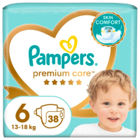 Pampers Premium Care vel. 6 dětské pleny 38 ks