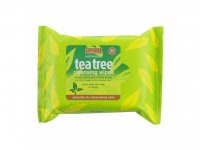 Beauty Formulas Tea tree čistící ubrousky na obličej 30 ks