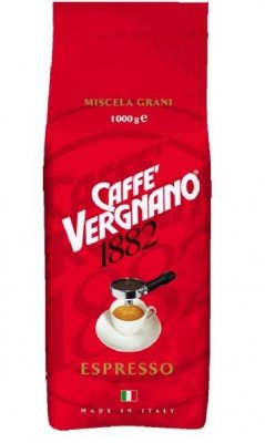 Vergnano Espresso bar zrnková káva 1000 g