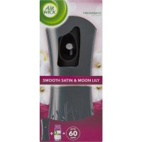 Air Wick Automatický Spray komplet Jemný satén a Měsíční lilie 250ml