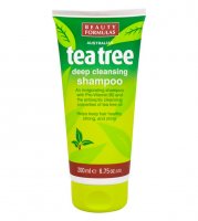 Beauty Formulas Tea tree čistící šampon na vlasy 200ml