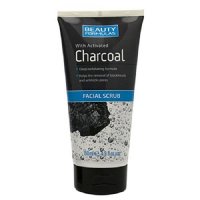 Beauty Formulas Pleťový scrub s aktivním uhlím 150ml
