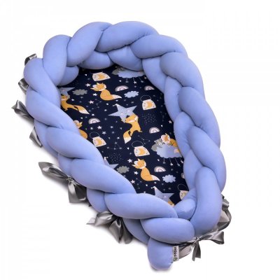 T-tomi Pletené hnízdečko 2v1 night foxes