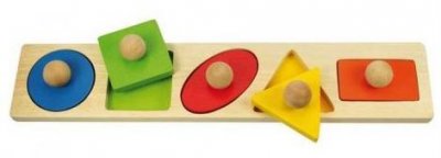 Bigjigs Baby Vkládací puzzle tvary