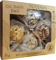 Natava Oil Bath Balls Mix 4 x 50 g