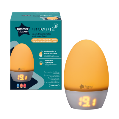 Tommee Tippee Teploměr a noční světlo Gro Egg2