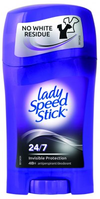 Lady Speed Stick Tuhý deodorant 24/7 Invisible 45g