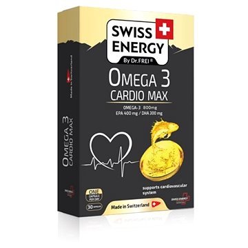 Swiss Energy Omega-3 Cardio Max 30 cps. (7640162328371) Swiss Energy Omega-3 Cardio Max 30 cps. (7640162328371)