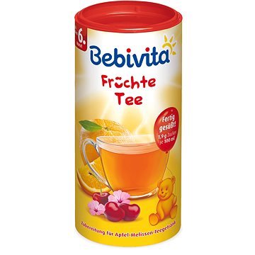 BEBIVITA Ovocný čaj 3× 200 g (9007253103718)