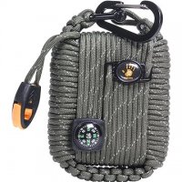 12 Survivors Paracord Survival Pod (812495021312)