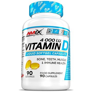 Amix Nutrition Vitamin D, 4000 I.U., 90cps (8594060005973)