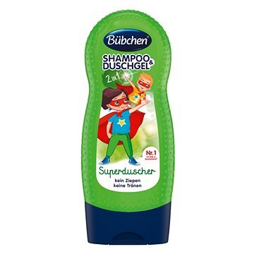 Bübchen Kids Šampon a sprchový gel SUPERHRDINA(7613036405133)