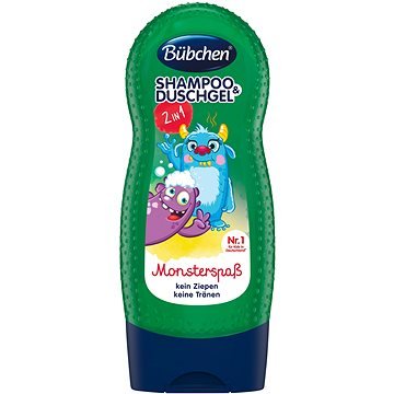 Bübchen Kids Šampon a sprchový gel MOŘSKÁ PŘÍŠERA(7613036405119)