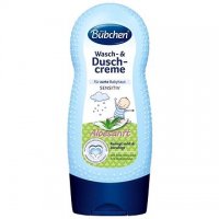 Bübchen Baby mycí a sprchový krém s Aloe vera(7613034692184)