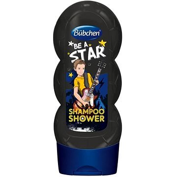 Bübchen Kids šampon a sprchový gel - Hvězda(7613035892392)
