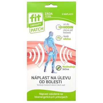 Náplast FIT – Záda 3 ks (3821841)