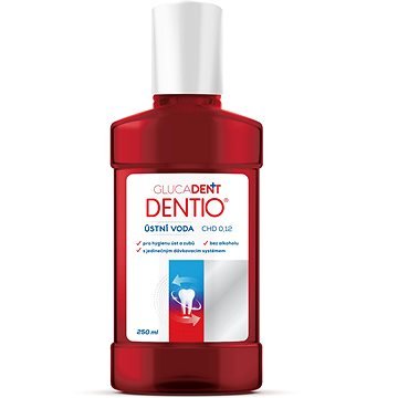 Glucadent DENTIO ústní voda 250 ml