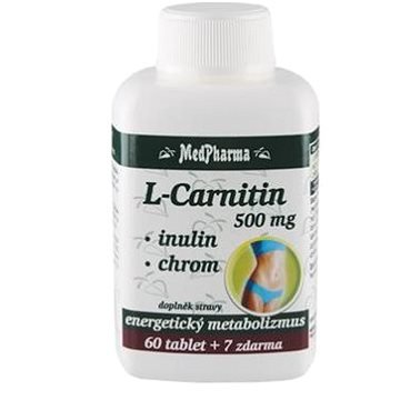 MedPharma L-Carnitin 500 mg + inulin + chrom 67 tablet