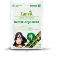 Canvit Snacks Dental Large Breed-Duck 250g(8595602525089)