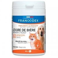 Francodex Brewer Yeast (pivovov. kvas) pes,kočka 60  tab. (3283021703854)