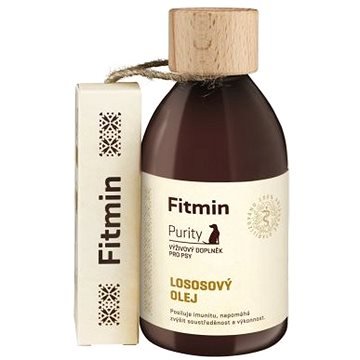 Fitmin dog Purity Lososový olej - 300 ml (8595237018567)