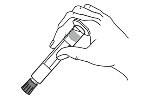 A hand holding a pen
Description automatically generated
