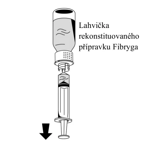 A syringe with a needle
Description automatically generated