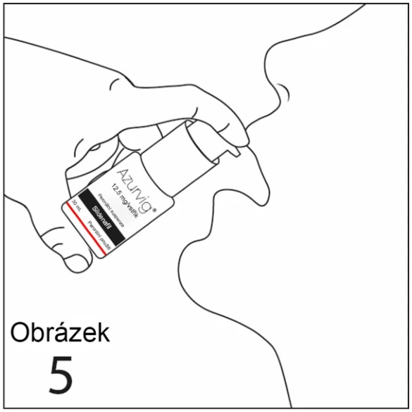 A hand holding a bottle of liquid
Description automatically generated