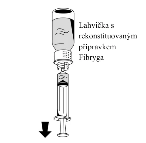 A syringe with a needle
Description automatically generated