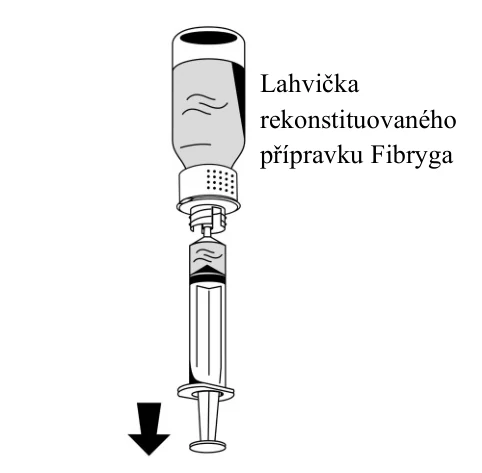 A syringe with a needle
Description automatically generated
